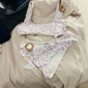 Tularosa bikini set top and bottom